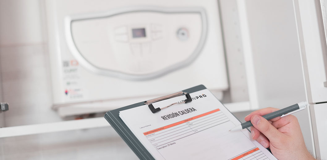 revisión de calderas